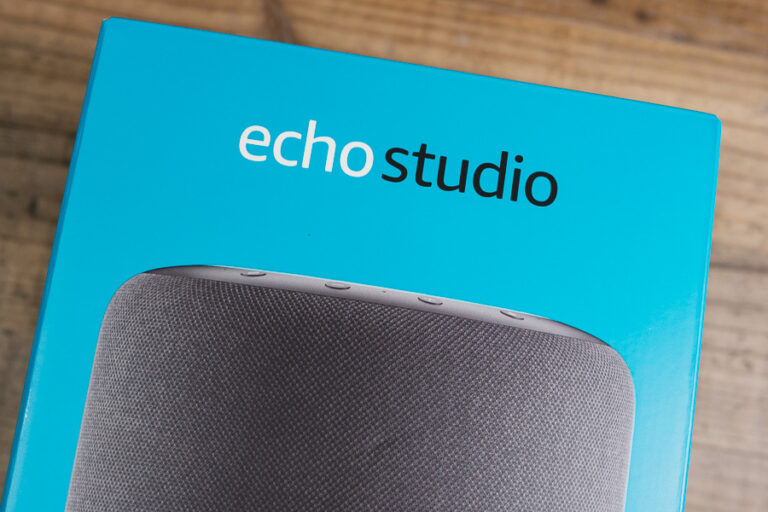 Amazon Echo Studio 2021年購入箱はありません