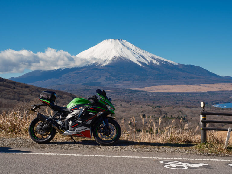 富士山に雪が積もったので撮影ツーリングに行ってきた@2022冬｜FUJI X