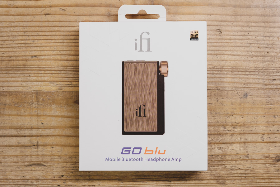 有線イヤホンを高音質で無線化できる iFi audio の「Go Blu」を