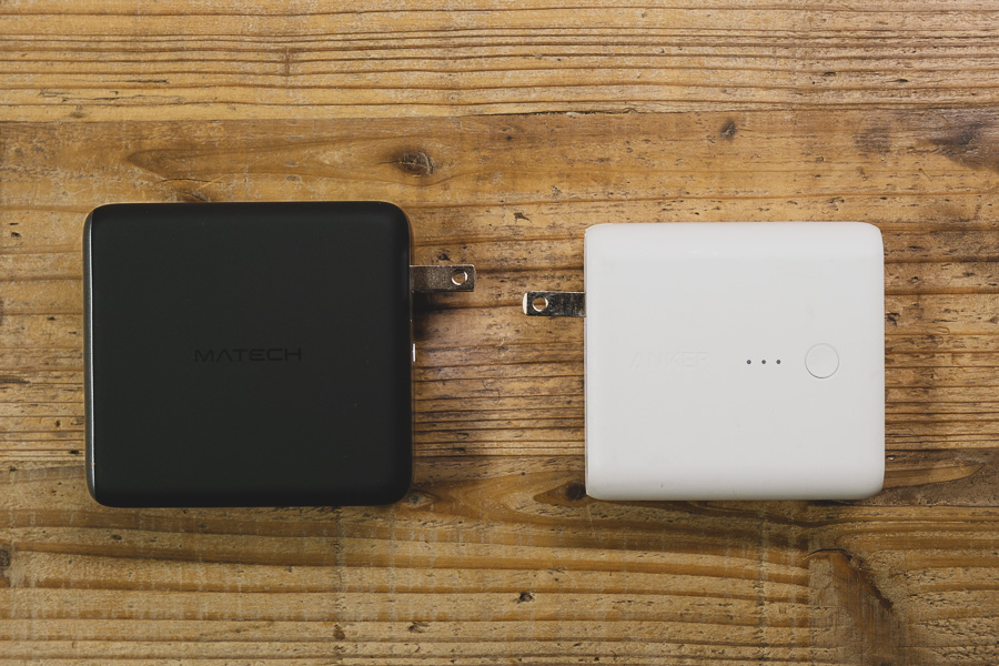 MATECH GanCell 10000 60W【理想のプラグ付きモバイルバッテリー
