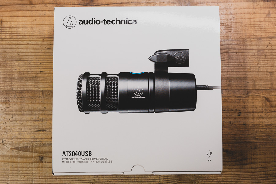自宅でのテレワーク用にオーディオテクニカ「AT2040USB」を購入