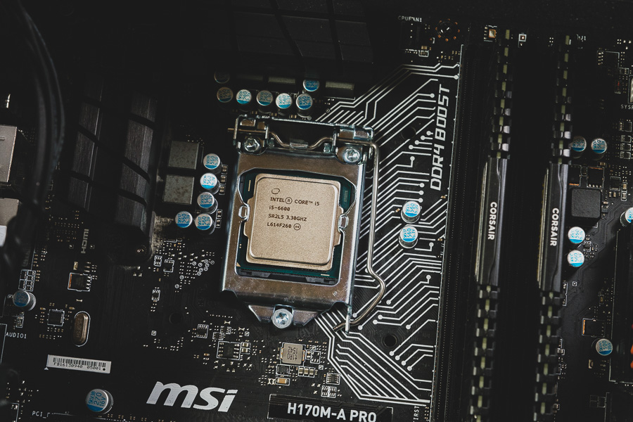 約8年前の自作PCのCPUを「Intel Pentium G4400」から「Intel Core i5