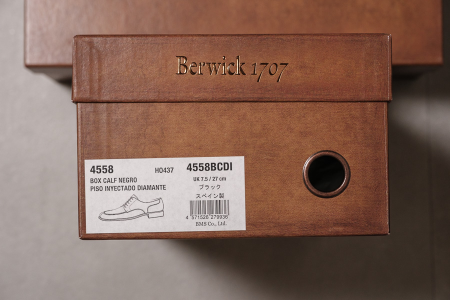 コスパ抜群】Berwick の革靴を気合の2足同時購入【5382LADA