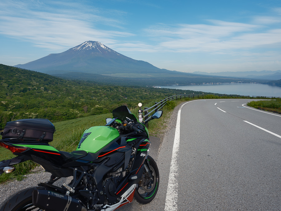 ZX-25R】初夏の富士山周辺ツーリング@2025｜FUJI X がある生活