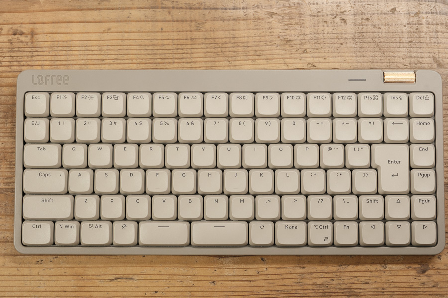 コンパクトキーボード】Lofree Flow Lite JIS がキターー けど